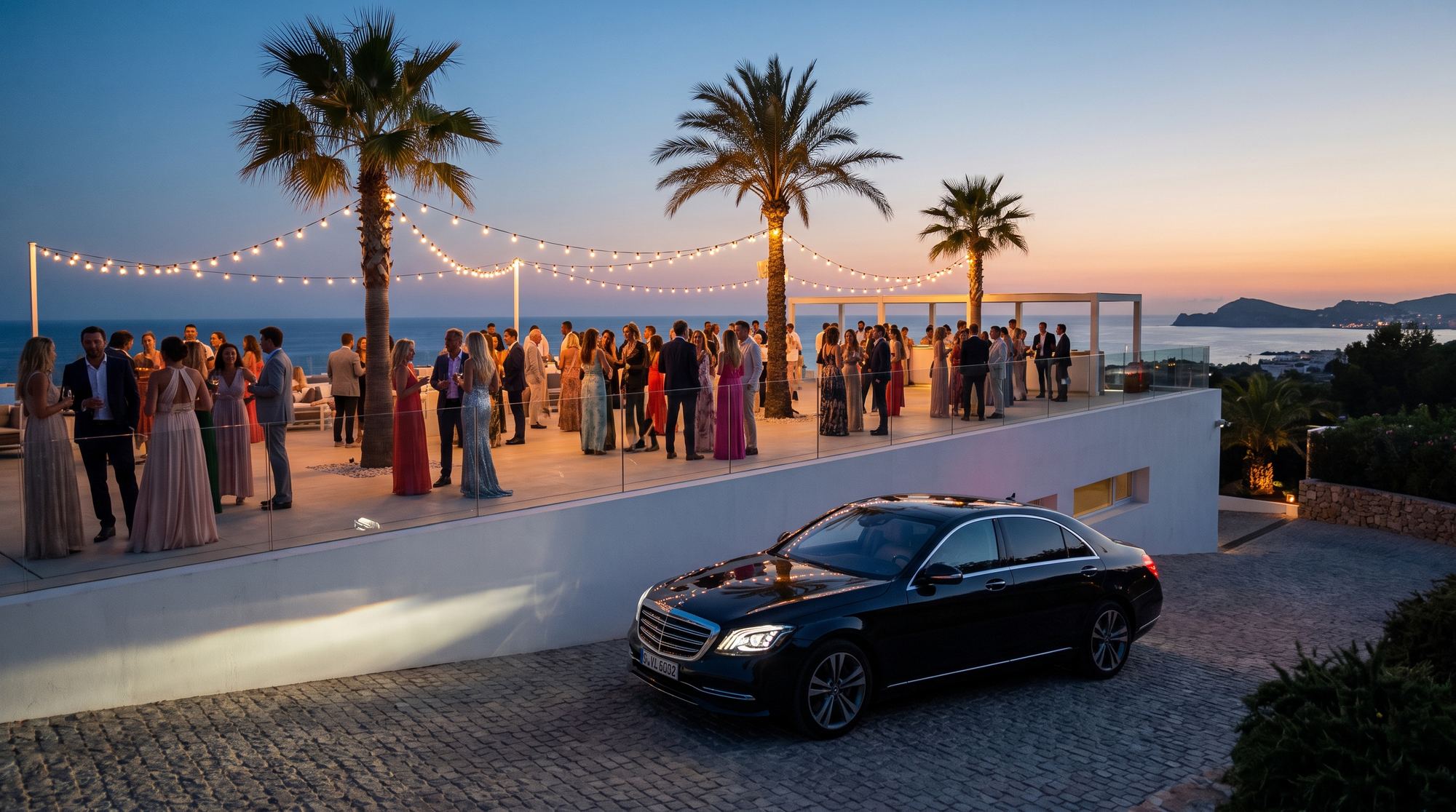 Private driver Ibiza nightlife